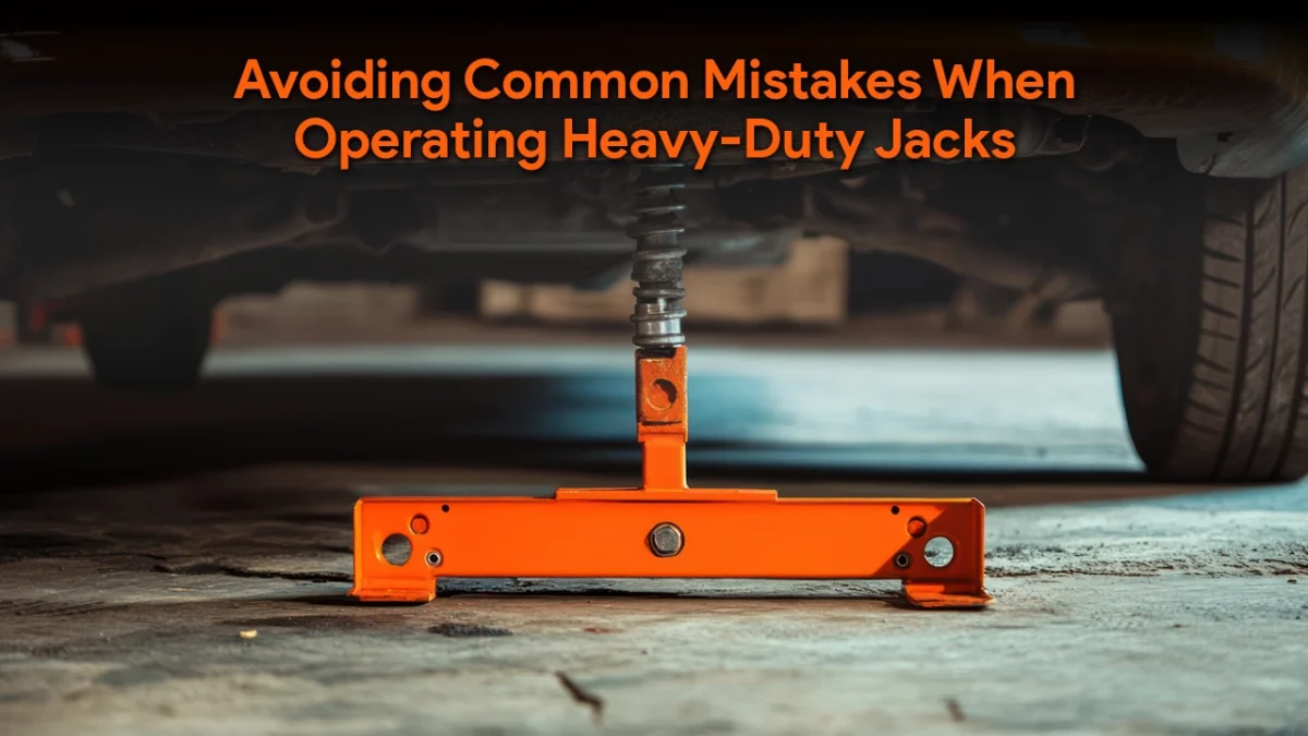 Avoiding Common Mistakes When Operating Heavy Duty Jacks